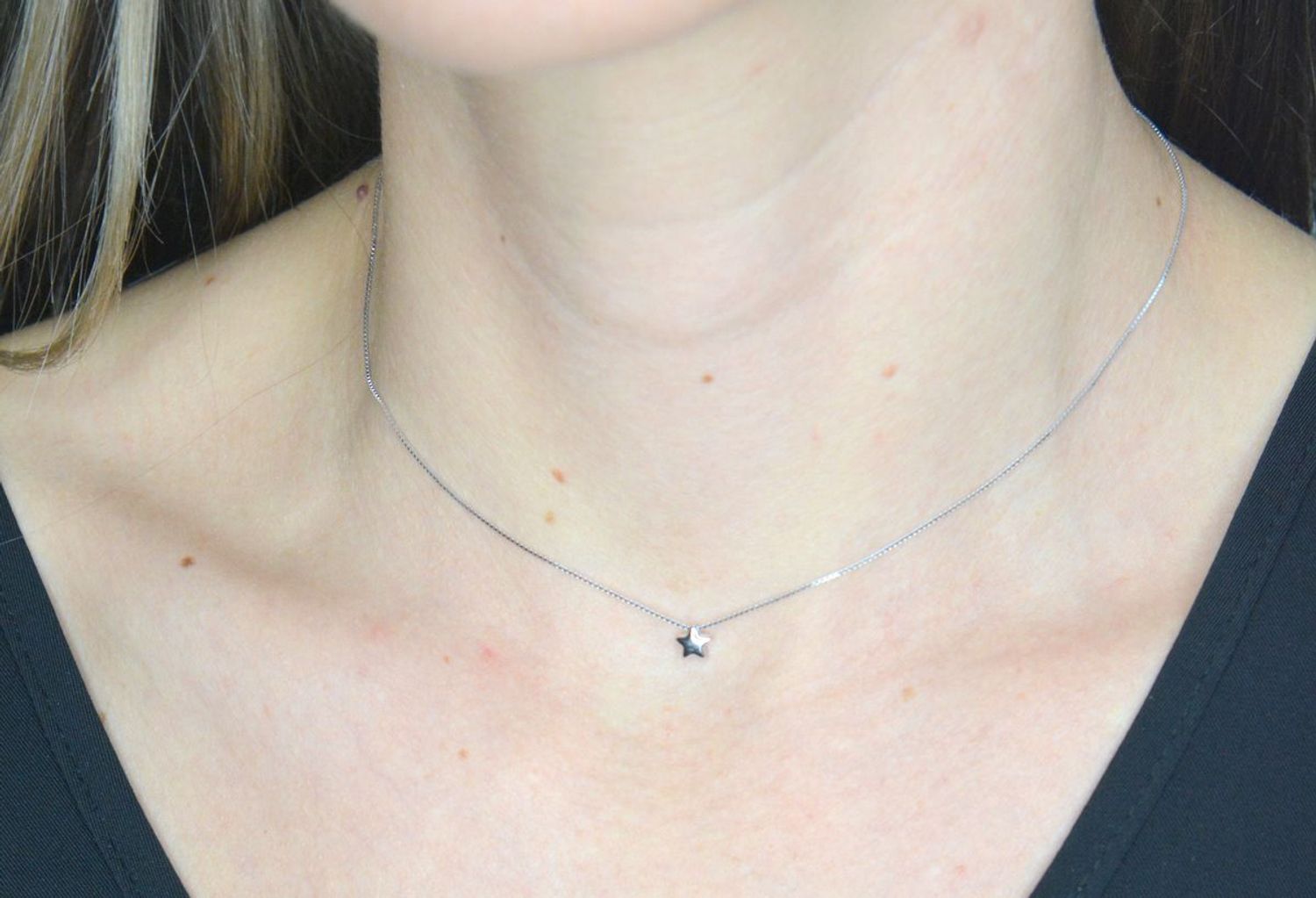 Naszyjnik damski srebrny 925 z gwiazdką Armonica Nomination 241304 007.png